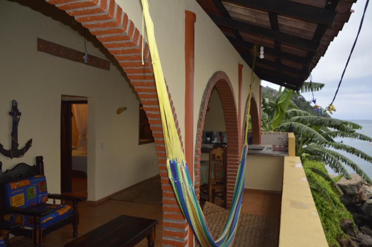 Casa Frente Al Mar Villa Yelapa Exteriör bild