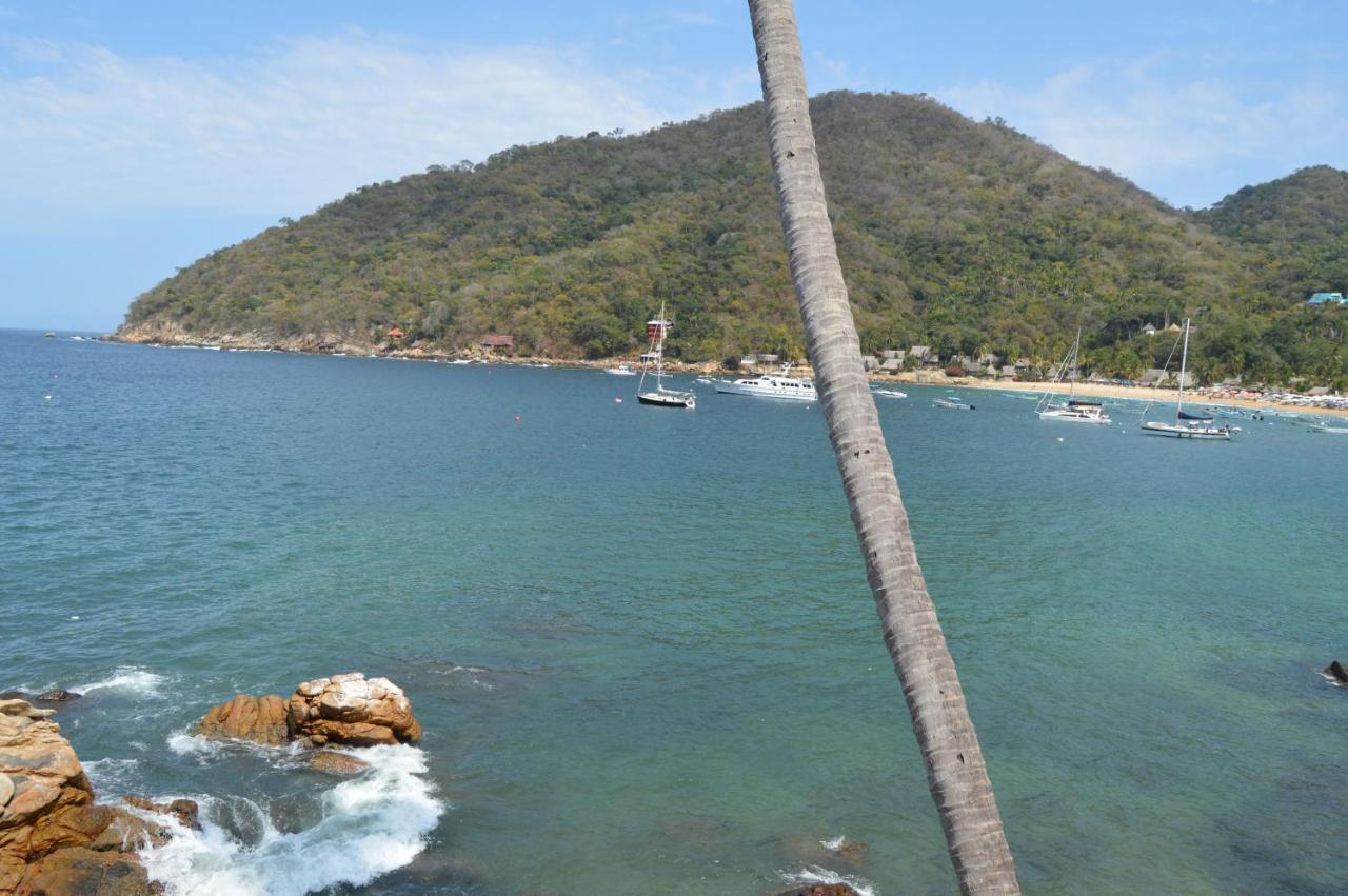 Casa Frente Al Mar Villa Yelapa Exteriör bild