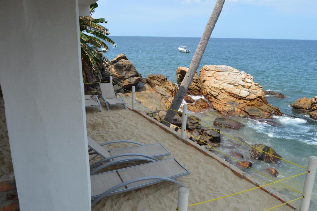 Casa Frente Al Mar Villa Yelapa Exteriör bild