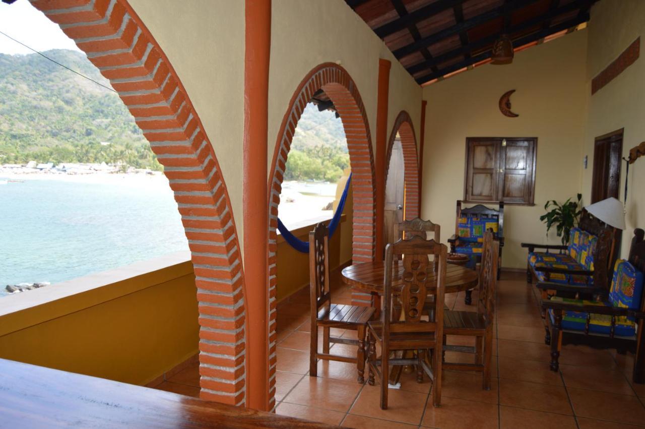 Casa Frente Al Mar Villa Yelapa Exteriör bild