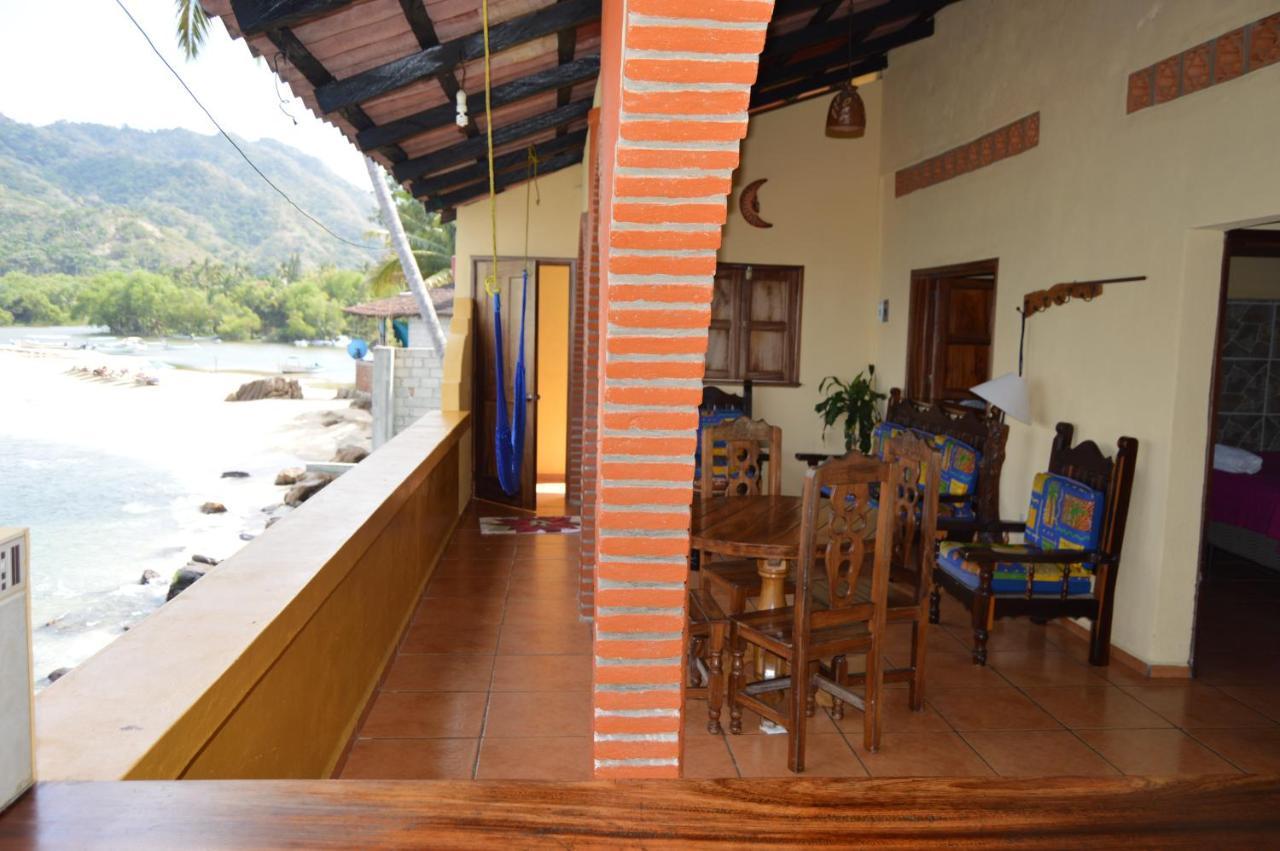 Casa Frente Al Mar Villa Yelapa Exteriör bild