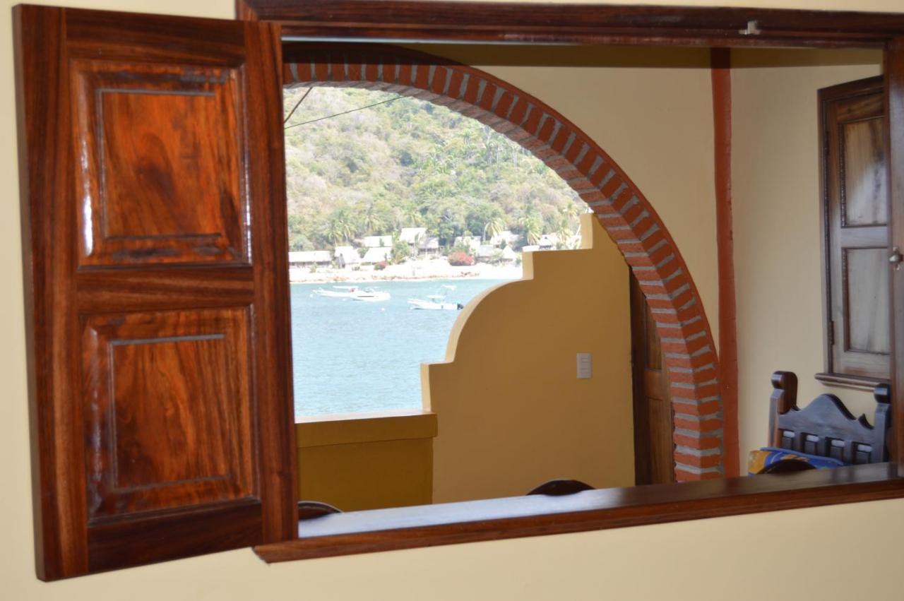 Casa Frente Al Mar Villa Yelapa Exteriör bild