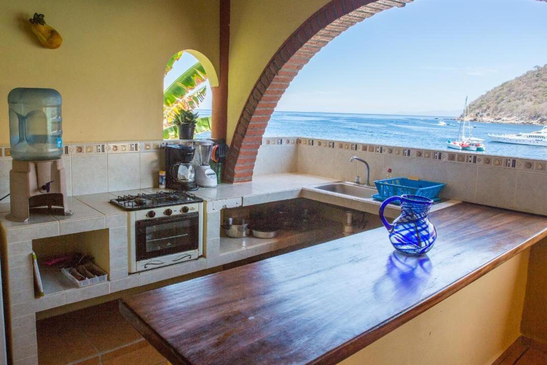 Casa Frente Al Mar Villa Yelapa Exteriör bild