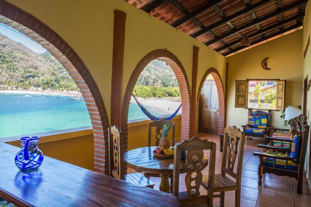 Casa Frente Al Mar Villa Yelapa Exteriör bild